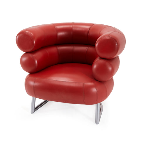 Red Eileen Gray Bibendum Chair