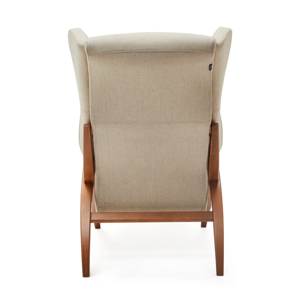 White Beige Modernica Arm Chair