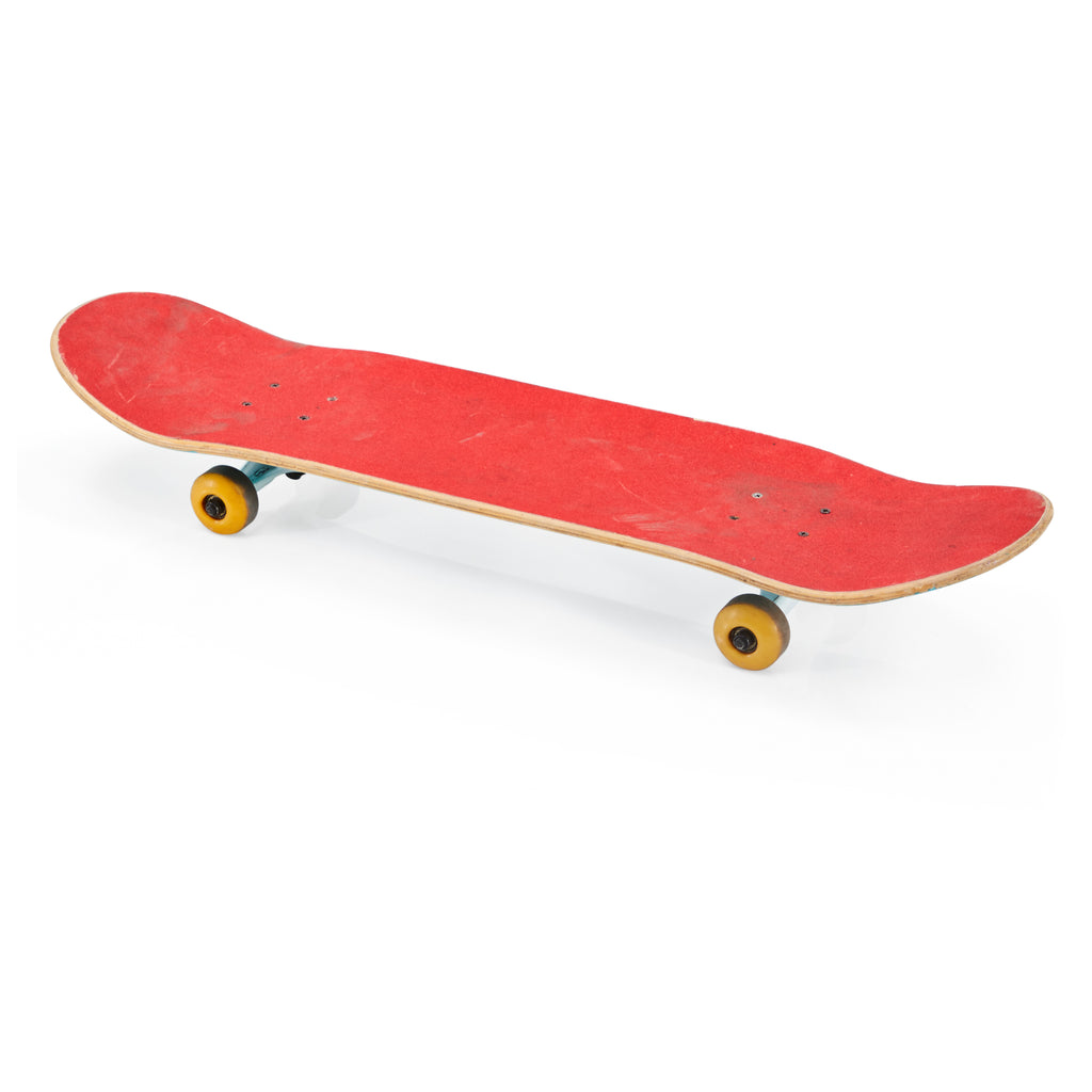 Red and Blue Skateboard