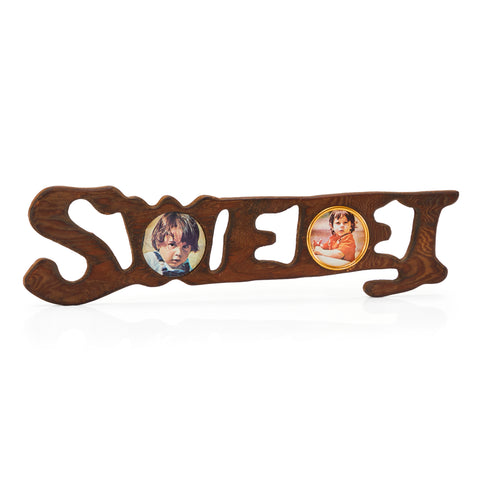 Wood Picture Frame 'Sweet' Letter Wall Art