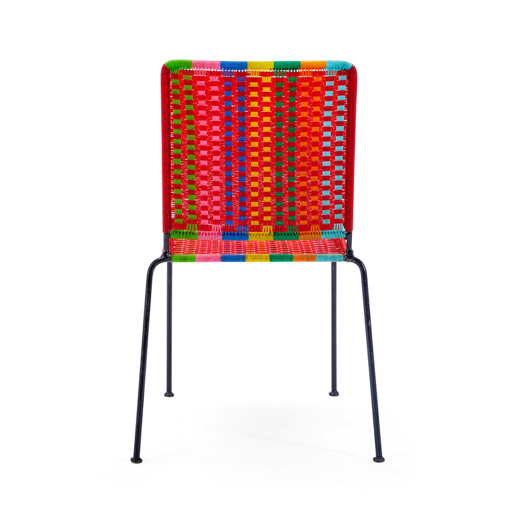 Rainbow Woven Outdoor Chair