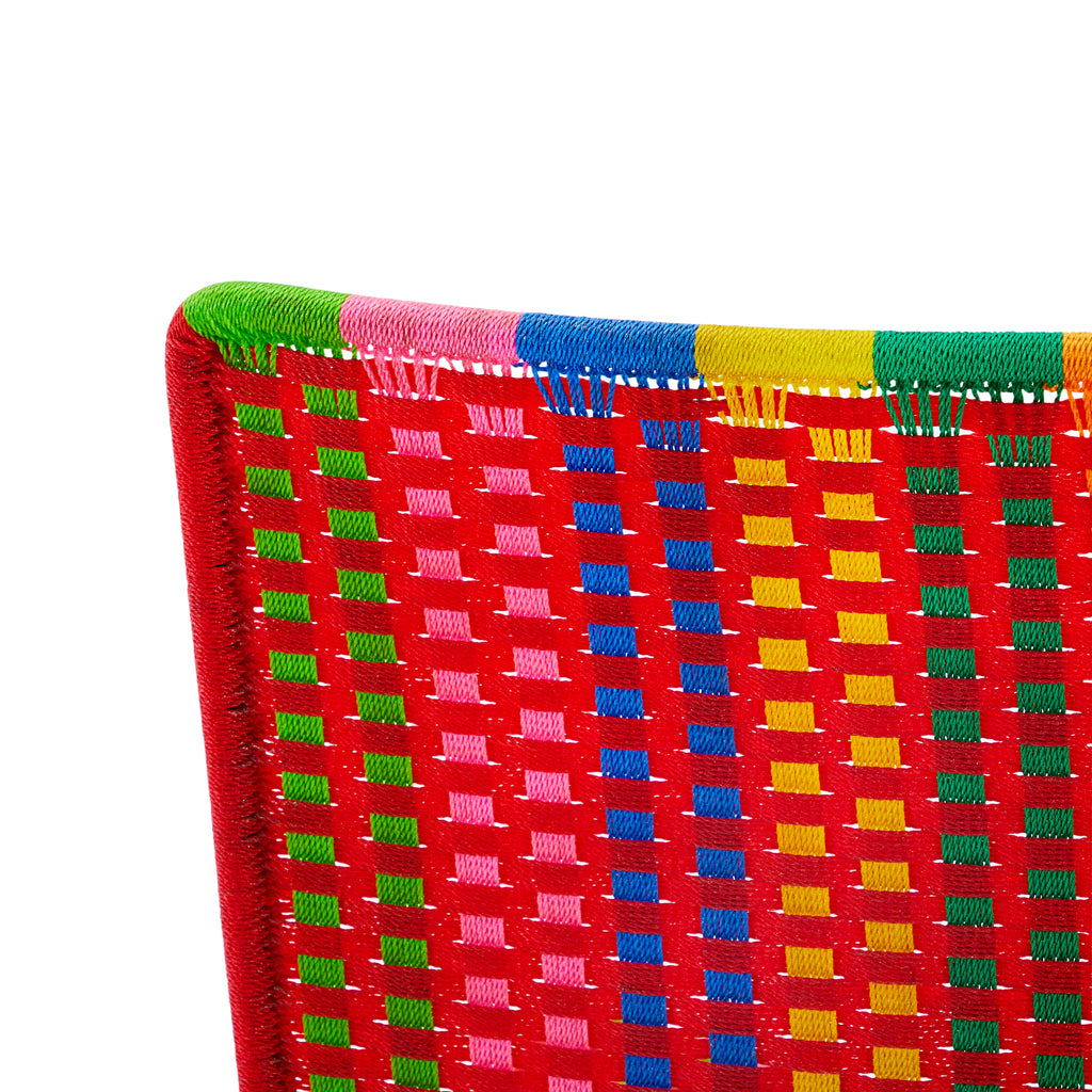 Rainbow Woven Outdoor Chair