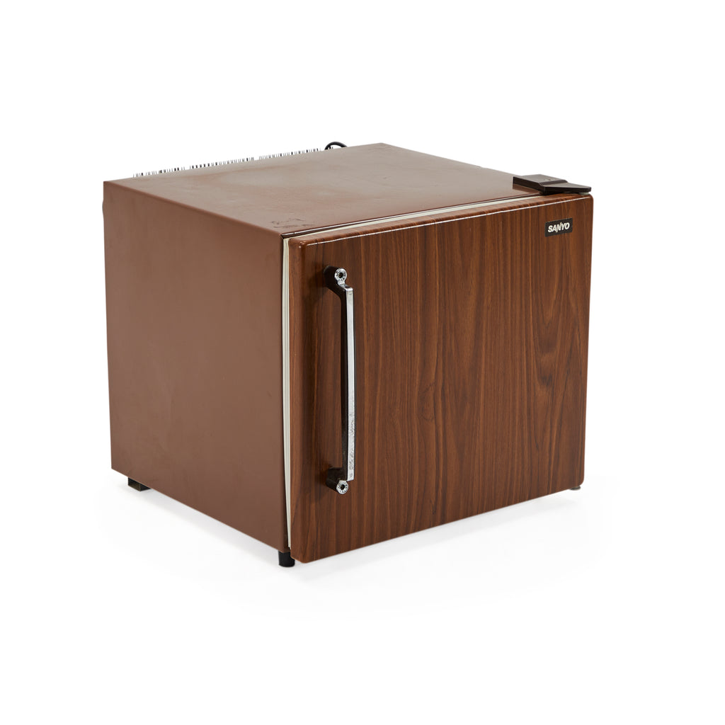 Brown Sanyo Mini Fridge