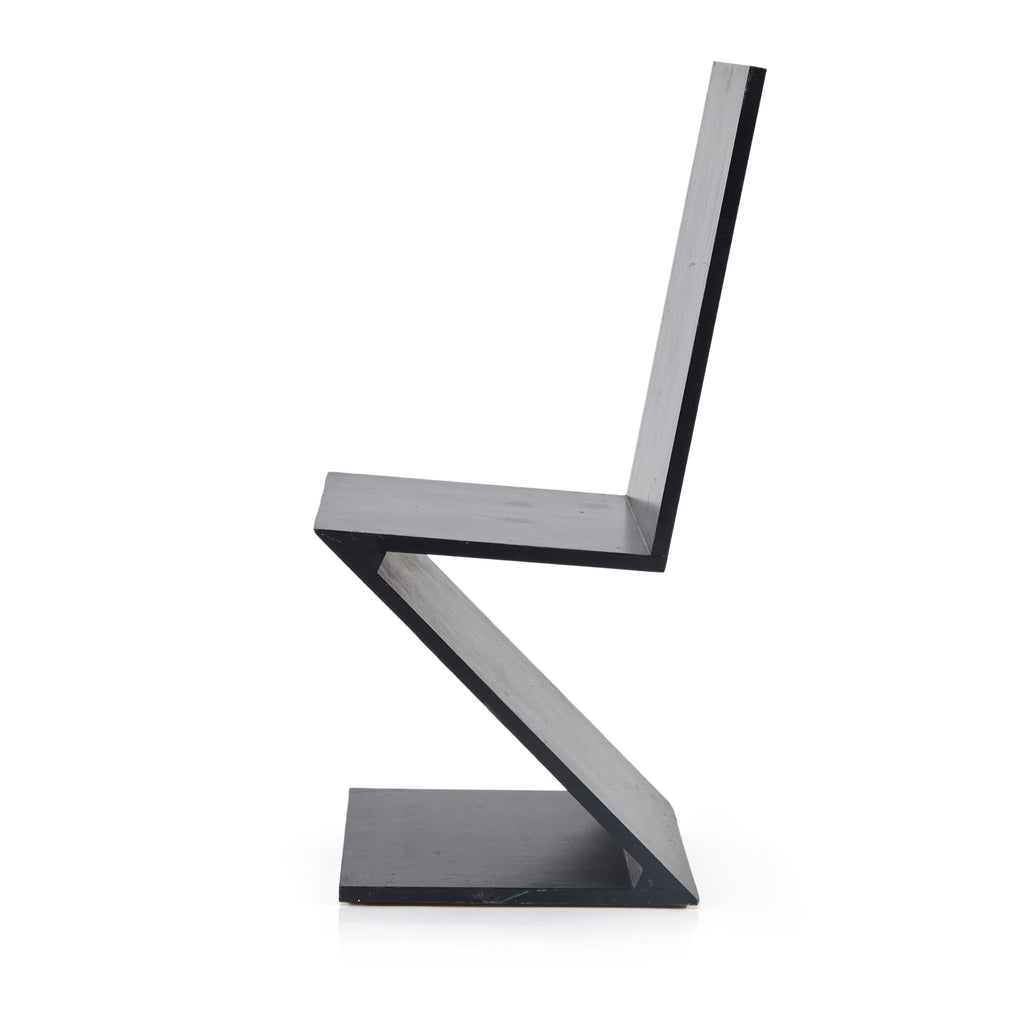 Black Zig Zag Chair