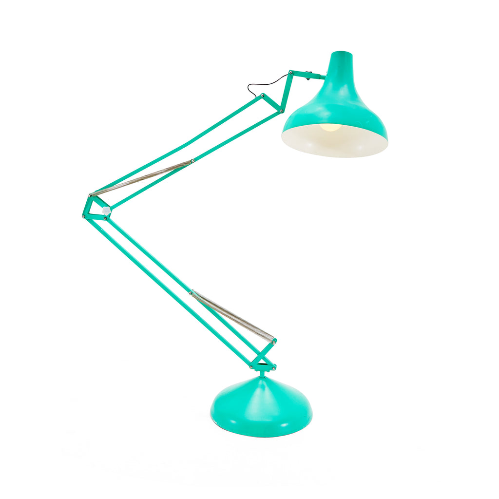 Turquoise Giant Oversize Floor Lamp