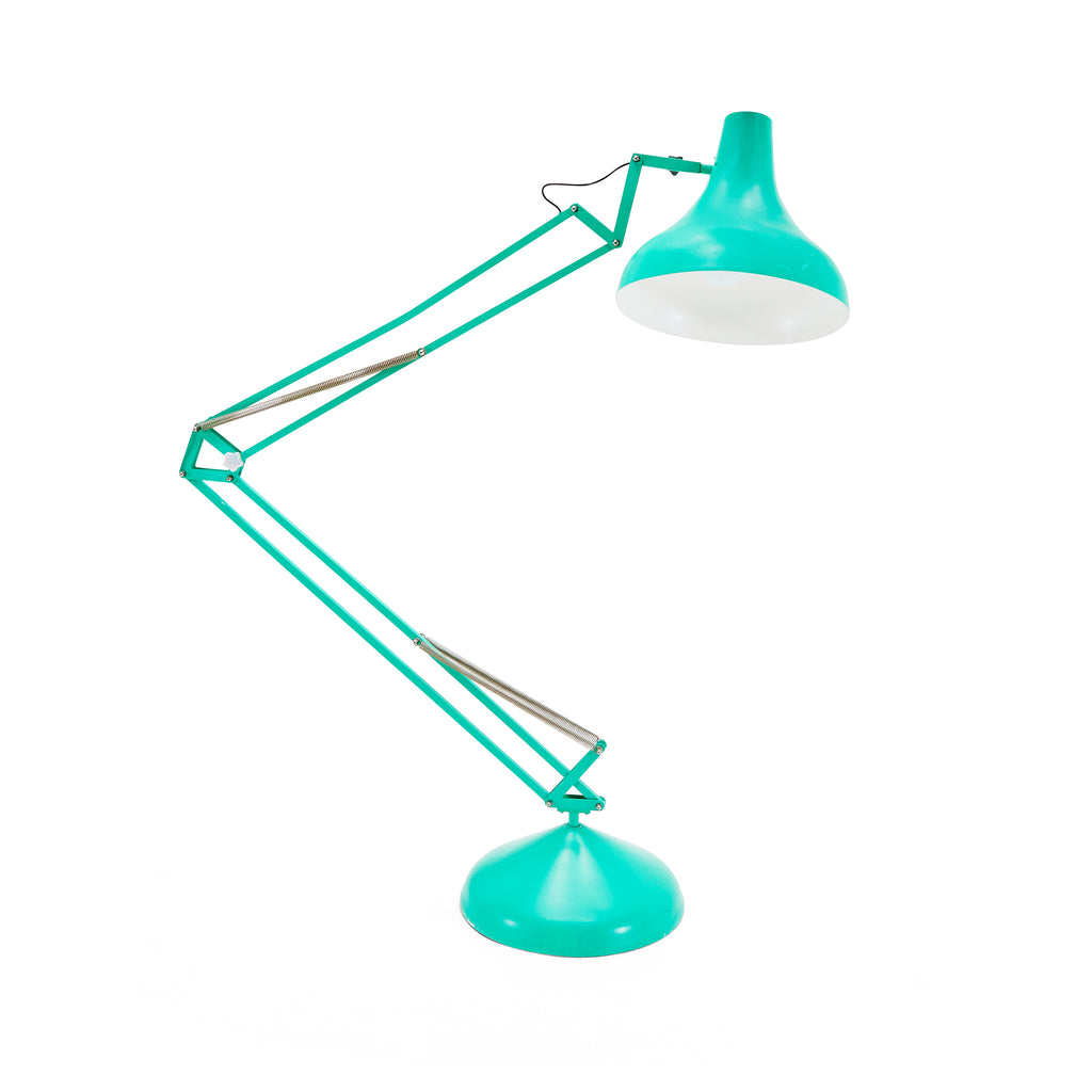 Turquoise Giant Oversize Floor Lamp