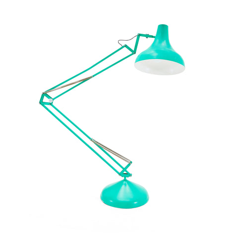Turquoise Giant Oversize Floor Lamp