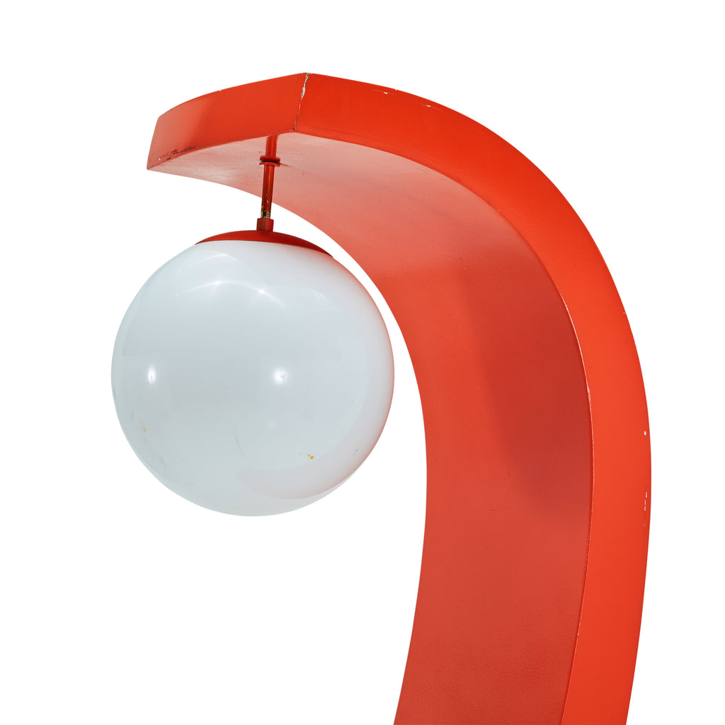 Orange Large Modeline Floor Lamp