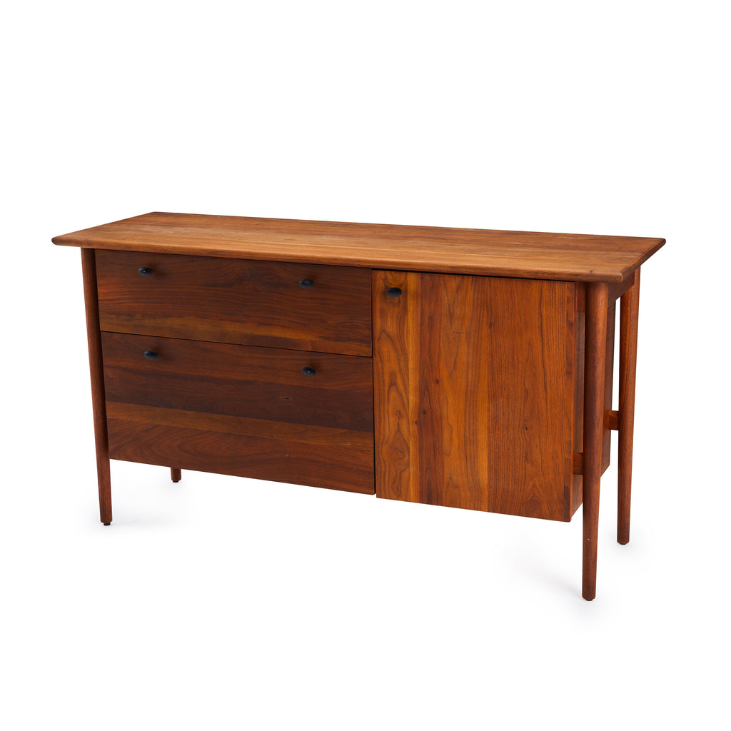 Wood Mid-Century Modern Console Dresser