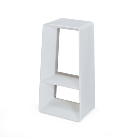 White Contemporary Barstool