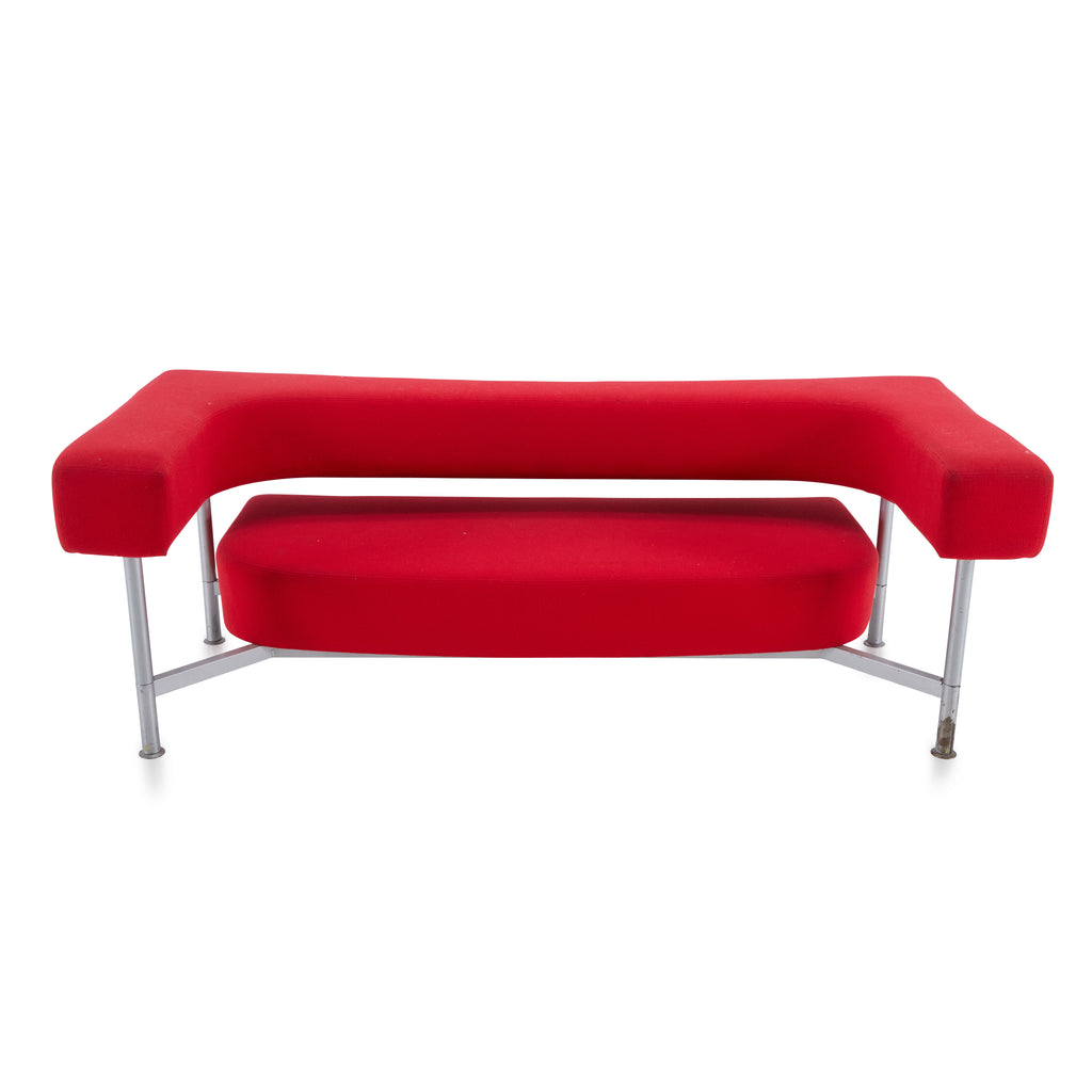 Red Floating Decker Sofa