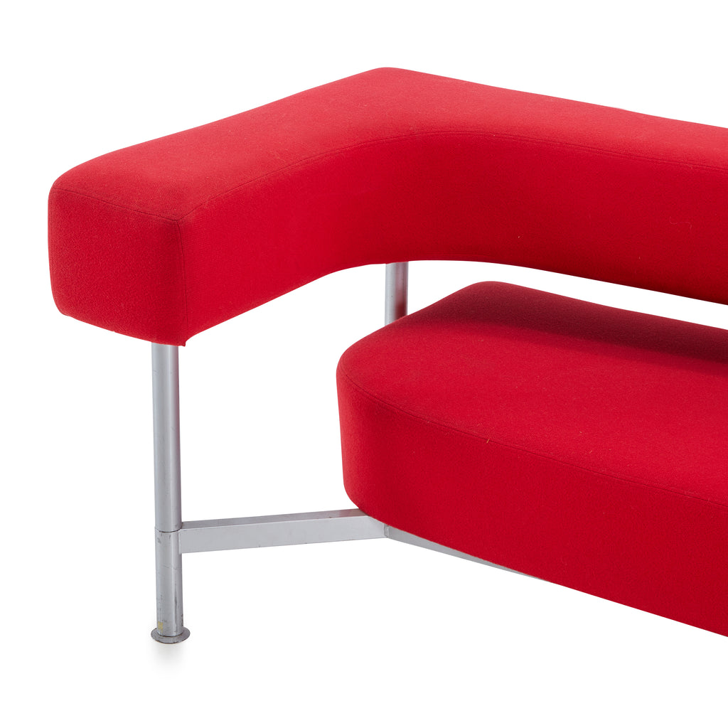 Red Floating Decker Sofa