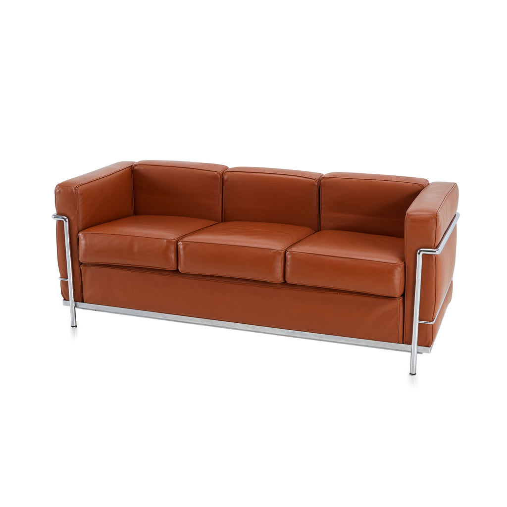 Le Corbusier Petit Confort Sofa - Brown Leather