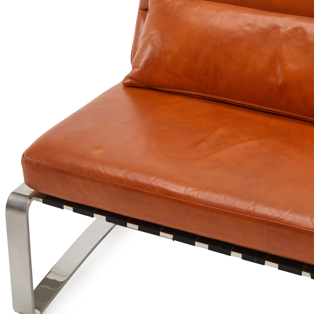 Tan Modern Lounge Chair