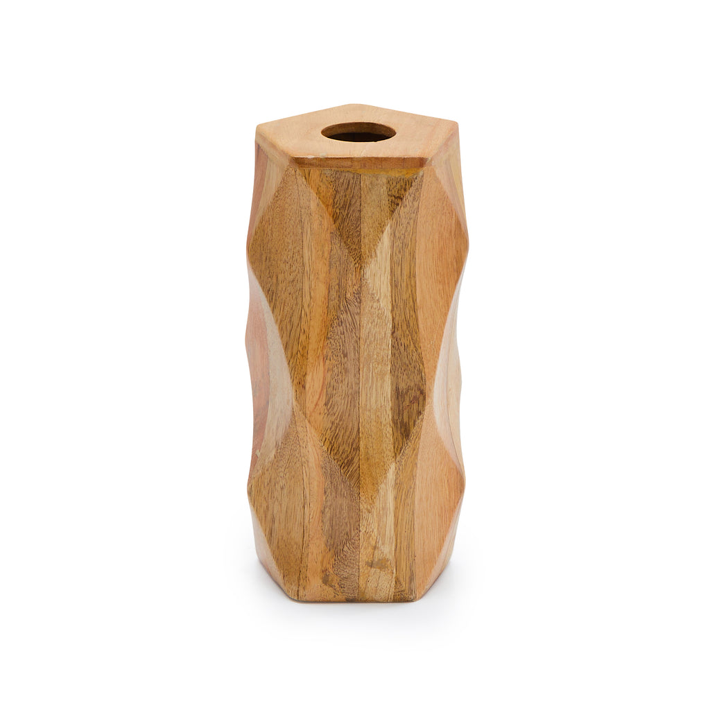 Jagged Wooden Vase (A+D)