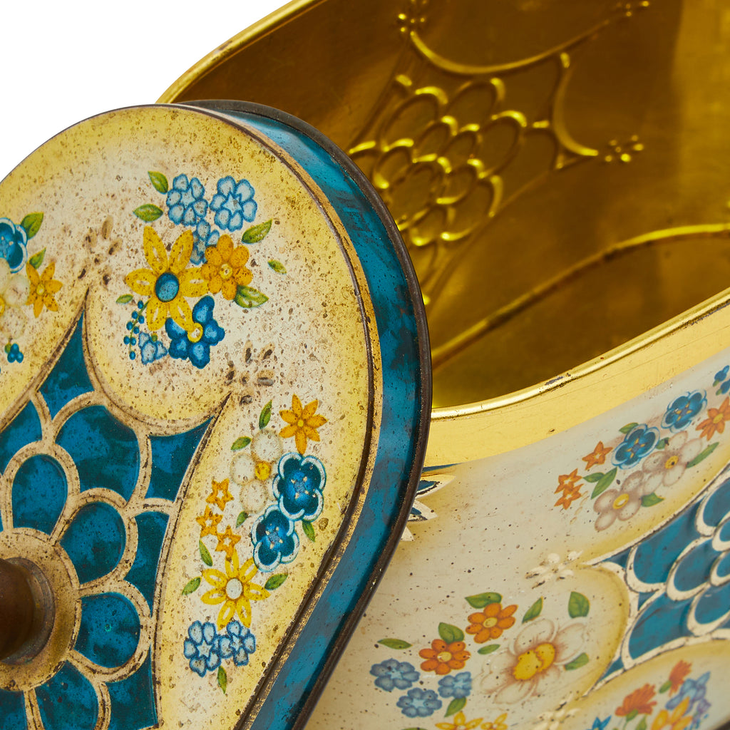 Oval Tin Box (A+D)