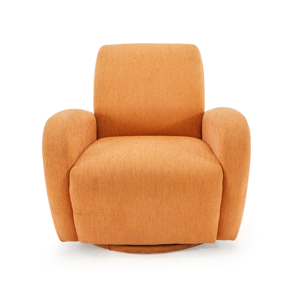Beige Swivel Armchair