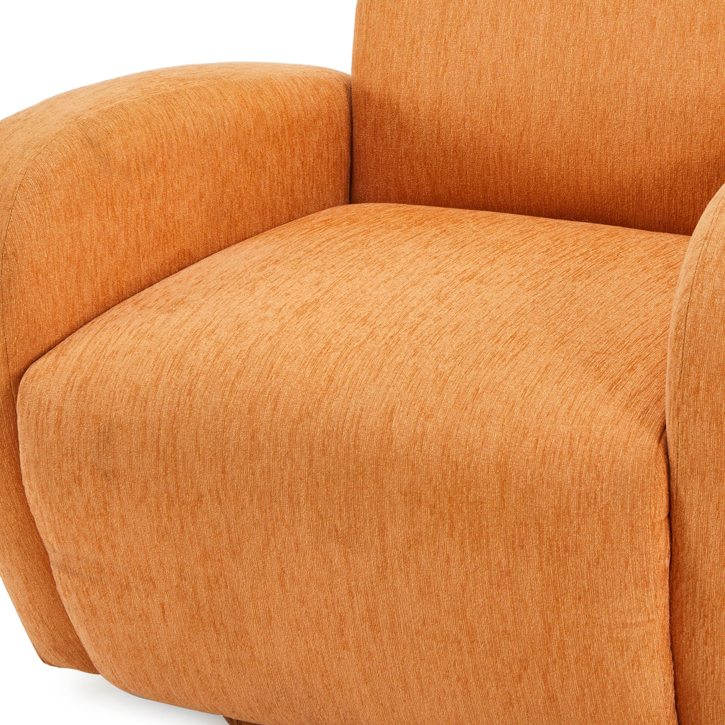 Beige Swivel Armchair