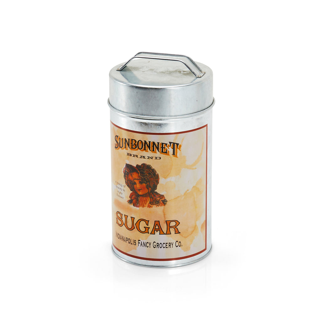 Sunbonnet Brand Sugar Container