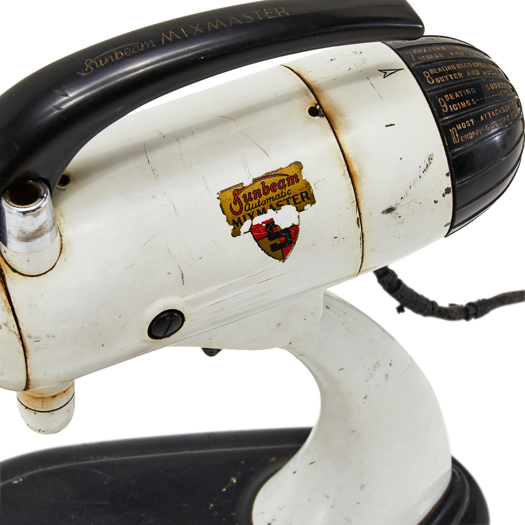 Vintage White Sunbeam Stand Mixer