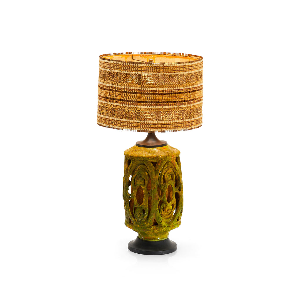 Green Ceramic Table Lamp