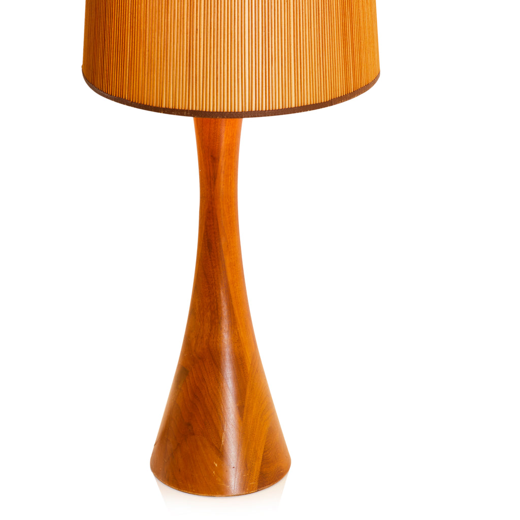 Smooth Wood Table Lamp
