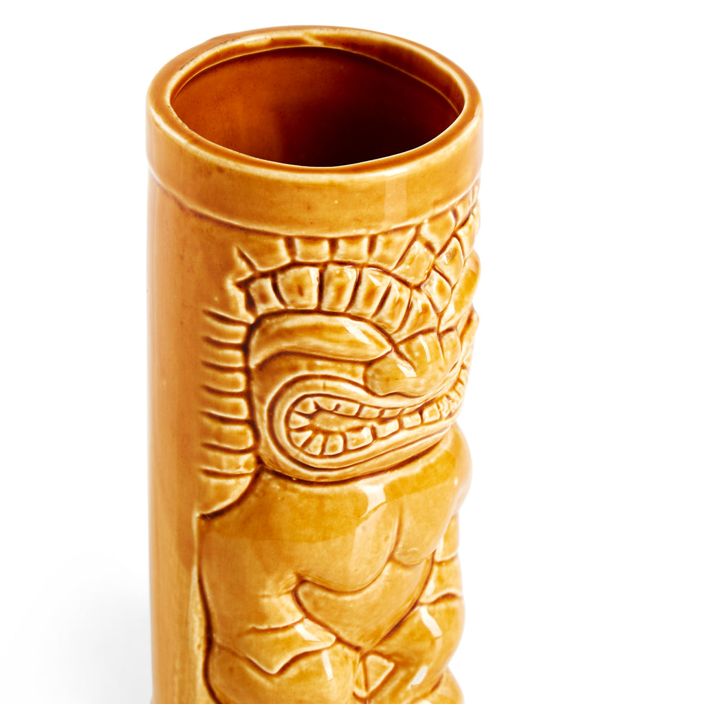 Yellow Tiki Mug
