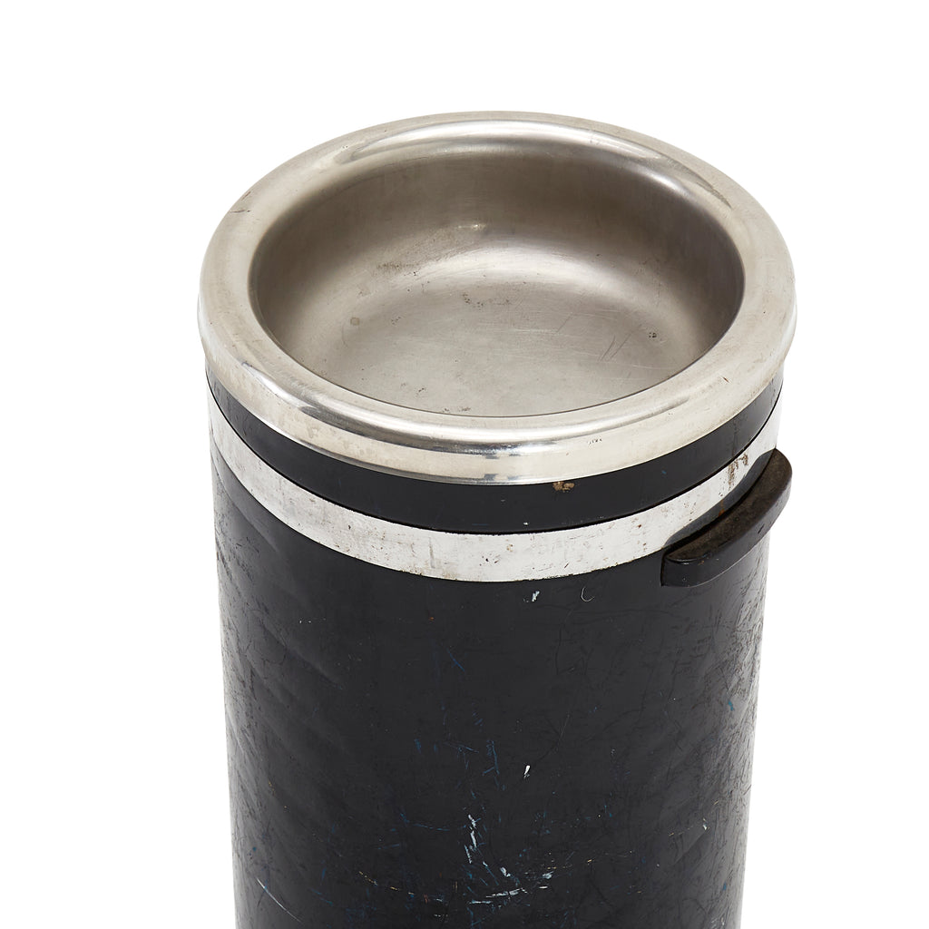Black and Chrome Ashtray