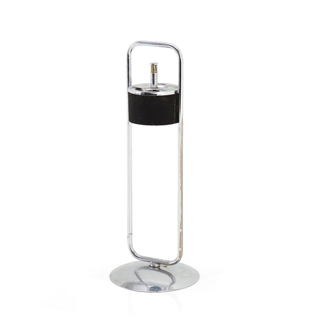 Chrome & Black Modern Ashtray
