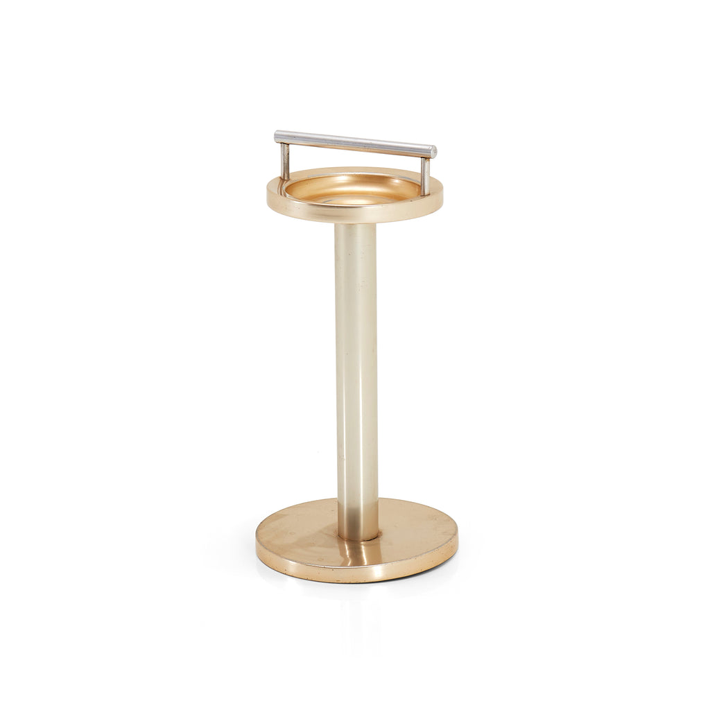 Gold Standing Ashtray # 1