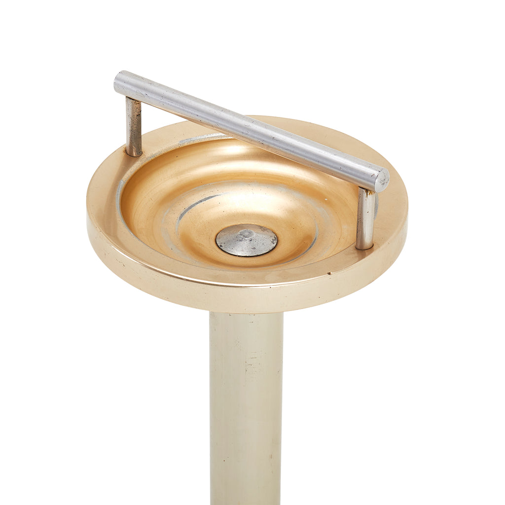 Gold Standing Ashtray # 1
