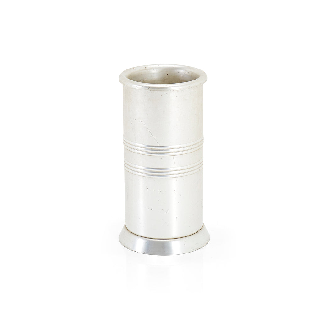 Silver Cylinder Ashtray