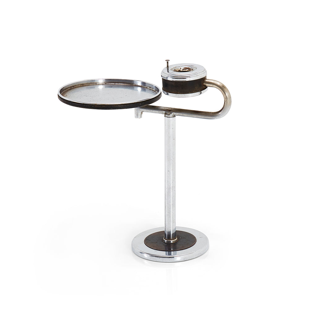 Silver Vintage Ashtray Table