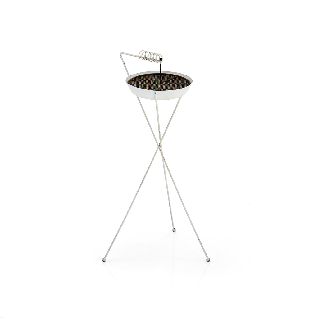White Standing Ashtray
