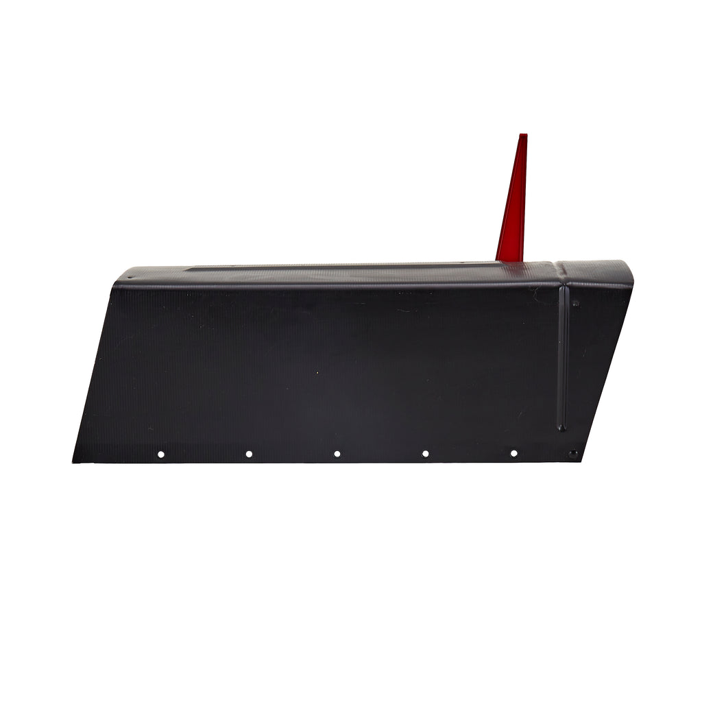 Black Plastic Mailbox