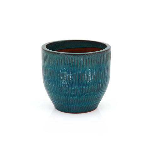 Blue & Aqua Medium Planter