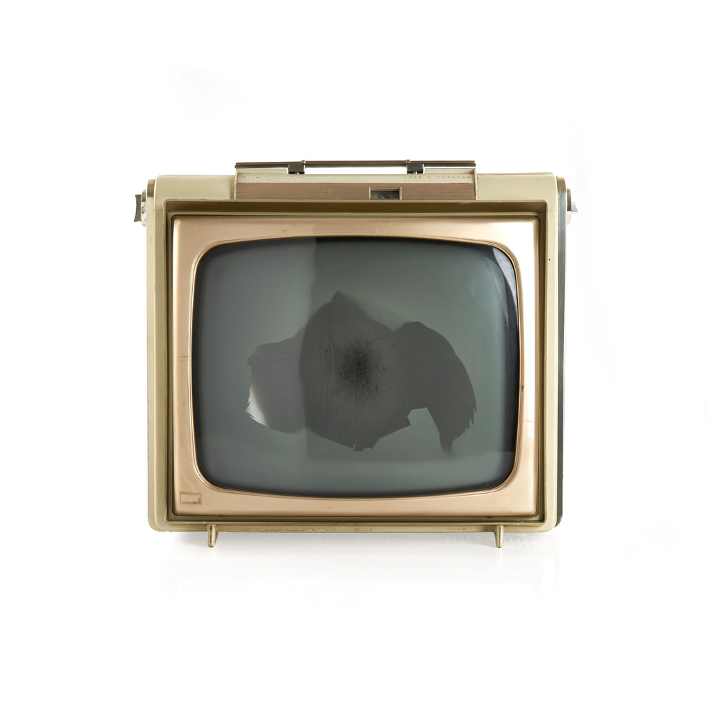 Green and Bronze Television