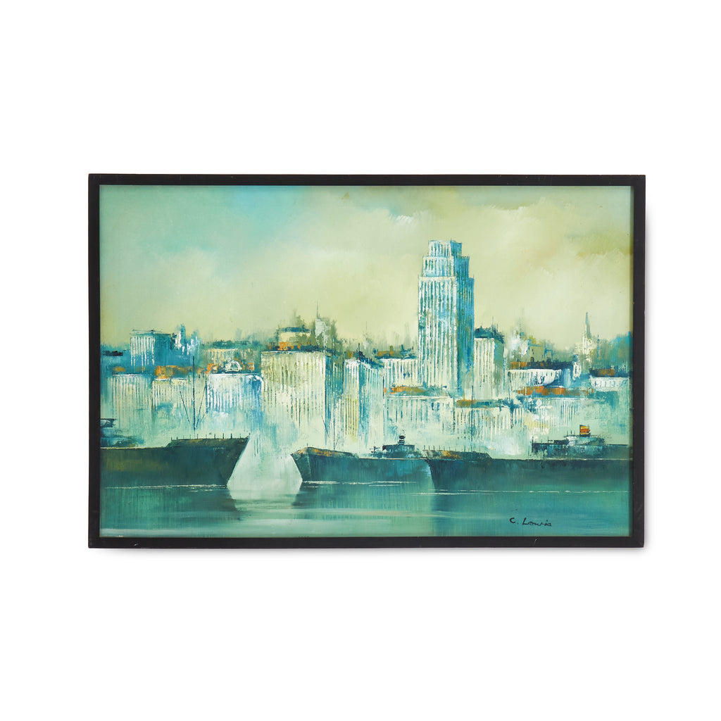 Ship Yard Framed Art