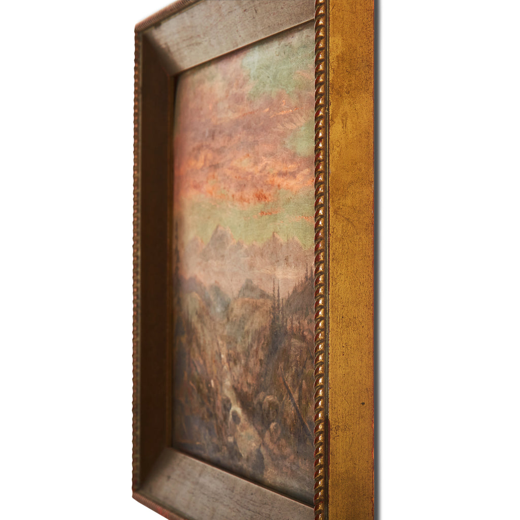 Countryside Sunset Painting