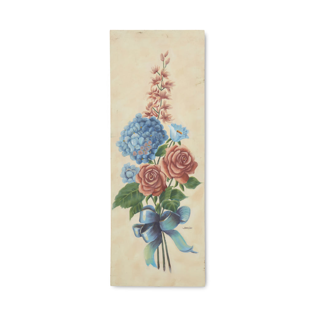 0.098 Bouquet of Flowers With Blue Ribbon A (A+D)