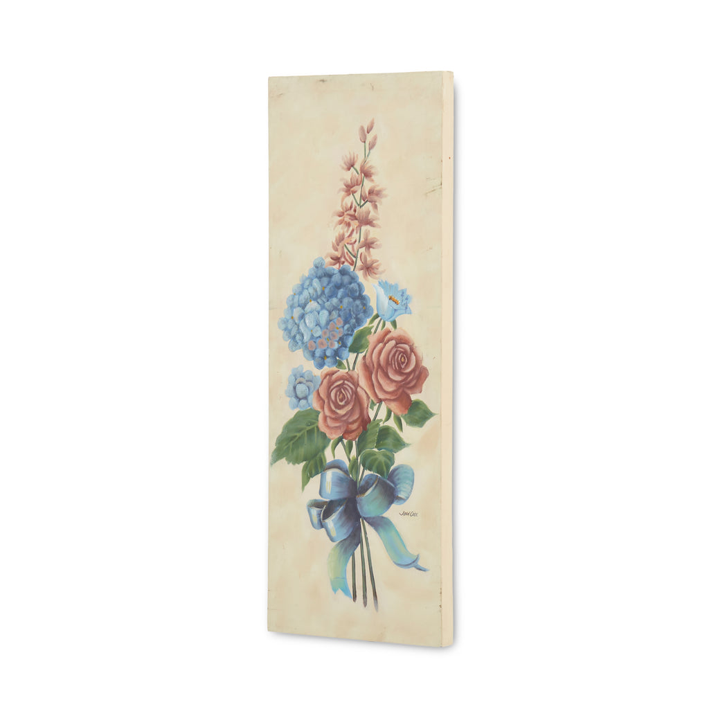 0.098 Bouquet of Flowers With Blue Ribbon A (A+D)