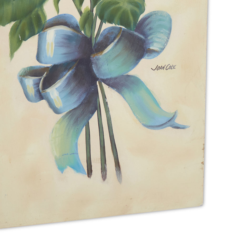 0.098 Bouquet of Flowers With Blue Ribbon A (A+D)