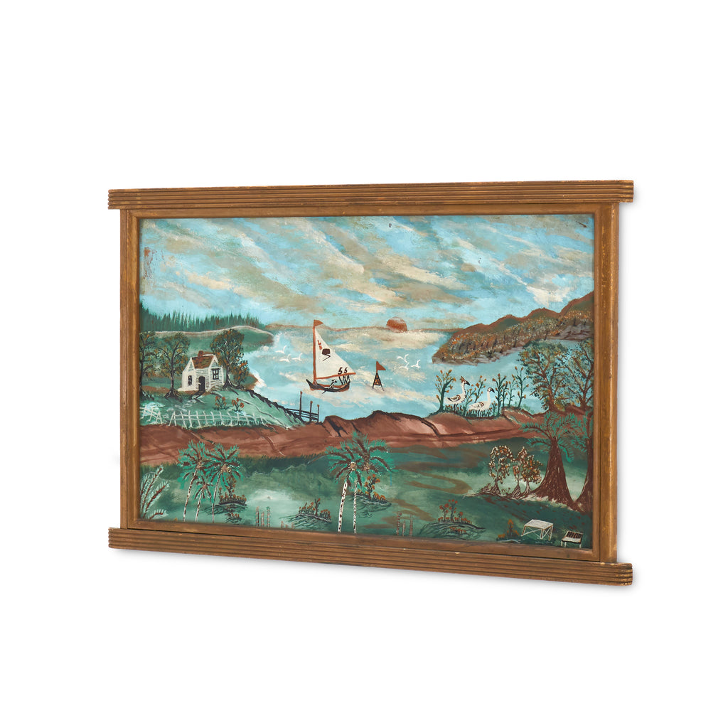 Sailing Ship Framed Painting