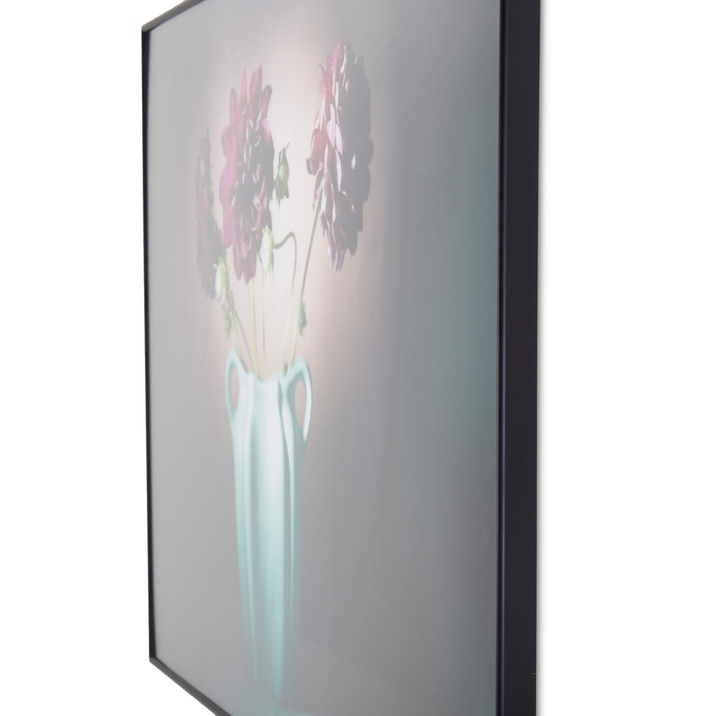 1235 (A+D) Purple Dalia Green Vase