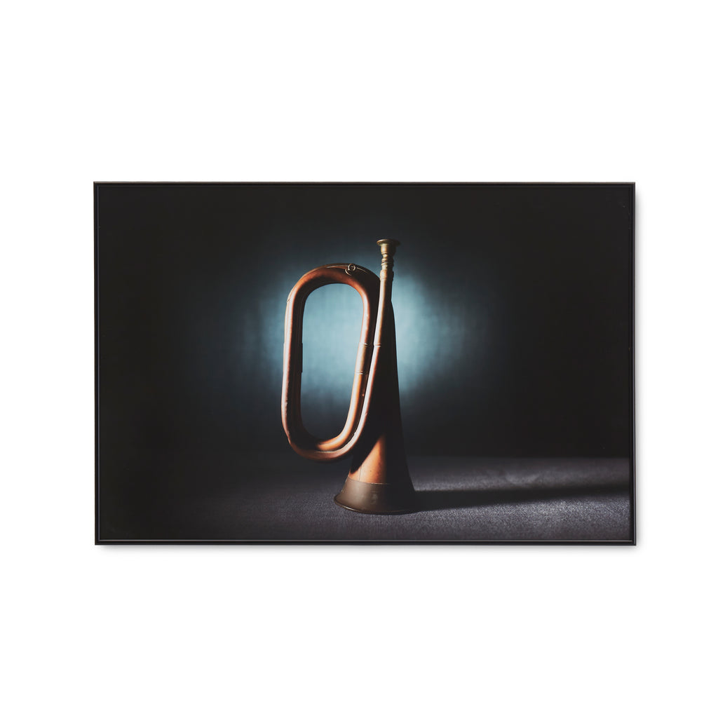1231 (A+D) Brass Hunting Trumpet