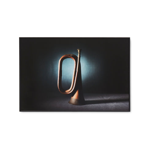 1231 (A+D) Brass Hunting Trumpet