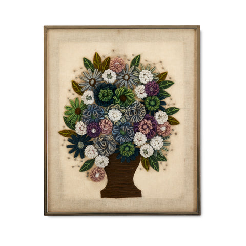 Vase Of Assorted Flowers