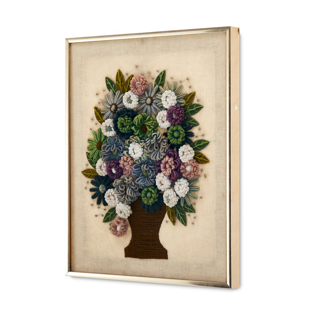 Vase Of Assorted Flowers