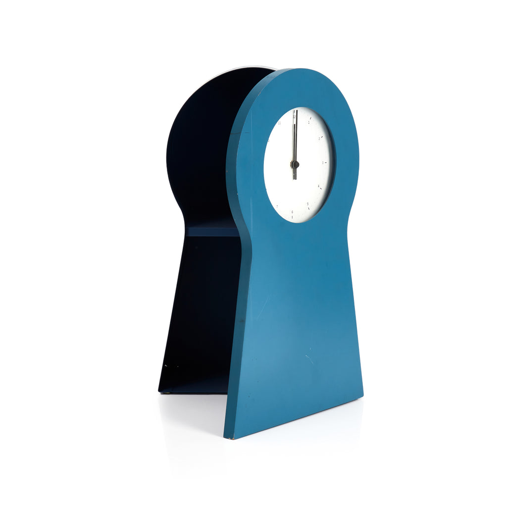 Blue Modern Table Clock
