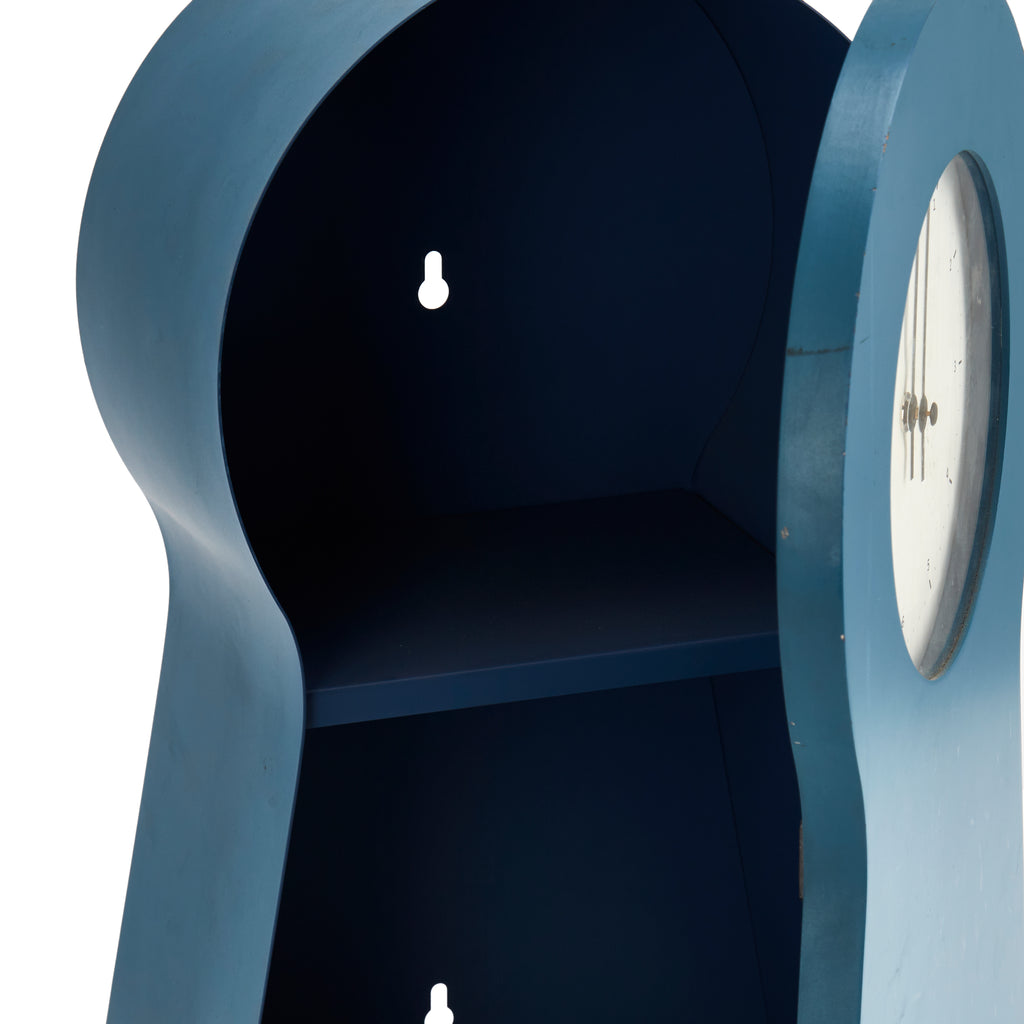 Blue Modern Table Clock